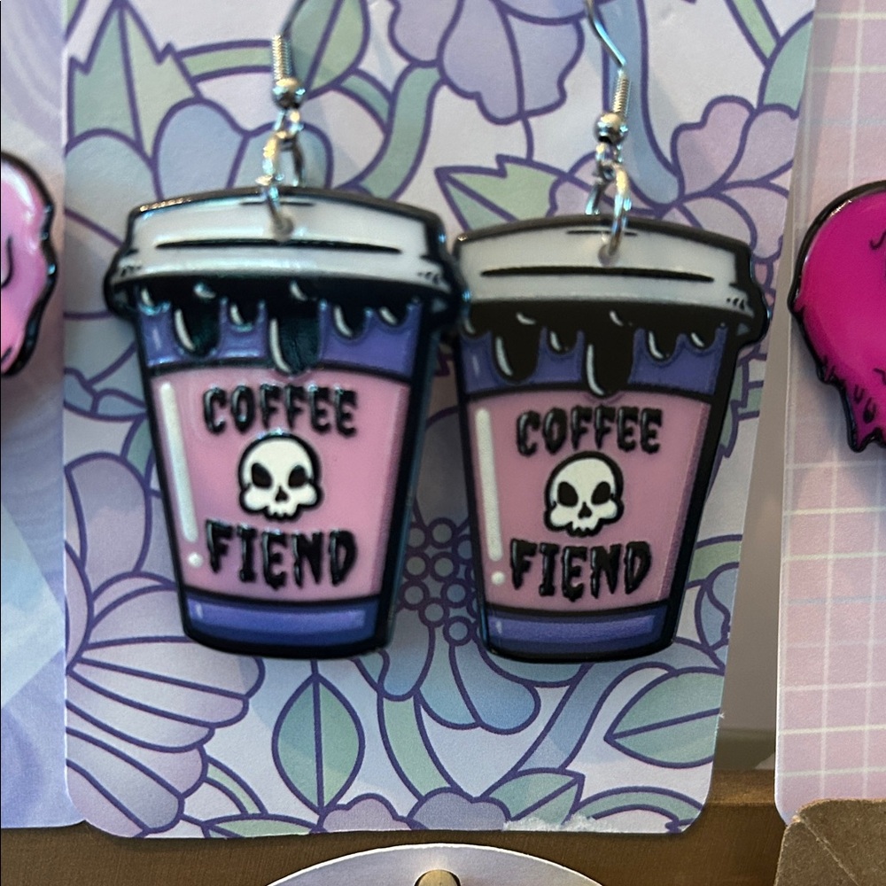 Coffee Fiend Earrings